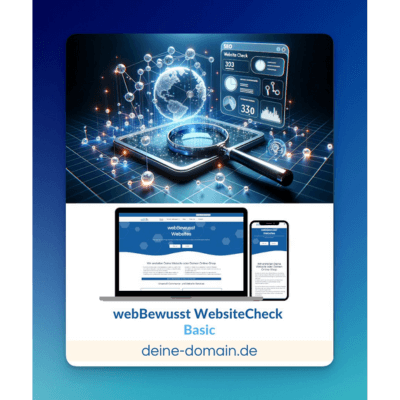 webBewusst WebsiteCheck Basic