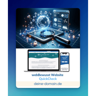webBewusst Website QuickCheck